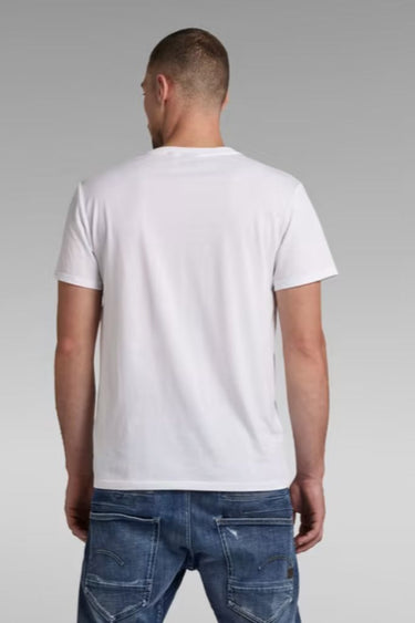 Playera Ultra Soft Manga Corta Cuello Redondo Blanca
